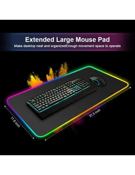 Tappeto mouse rgb xxl