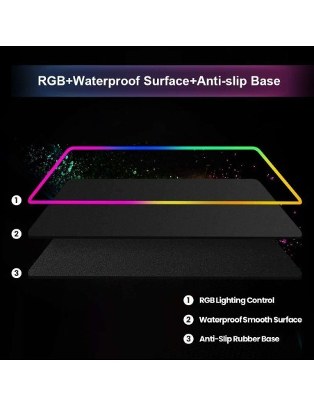 Tappeto mouse rgb xxl