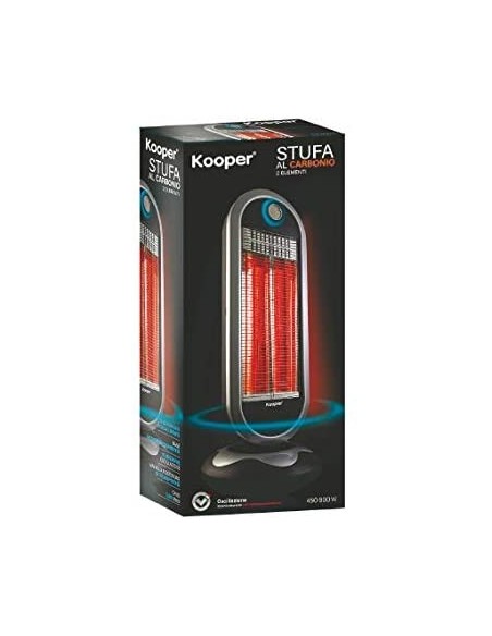 Stufa al carbonio 900W