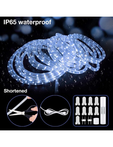 20M Tubo luminoso led esterno