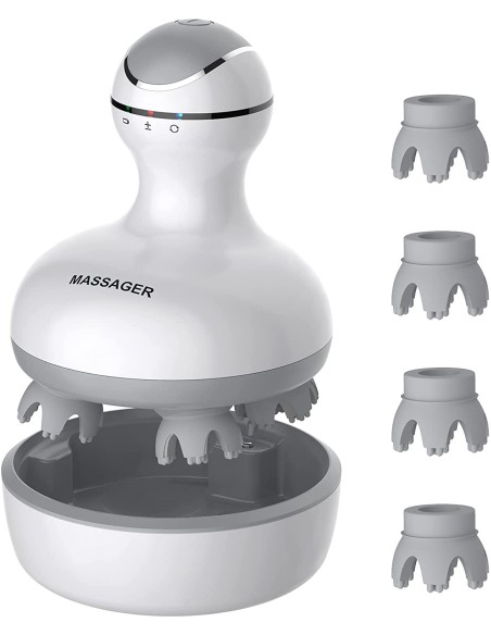 Massaggiatore cuoio capelluto testa