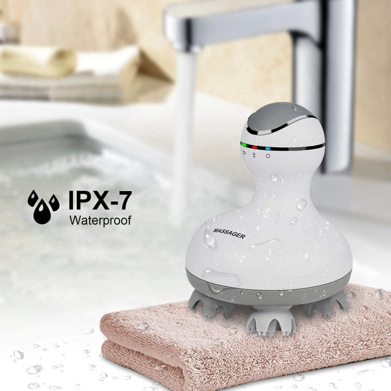 Massaggiatore cuoio capelluto testa