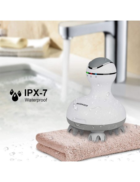 Massaggiatore cuoio capelluto testa