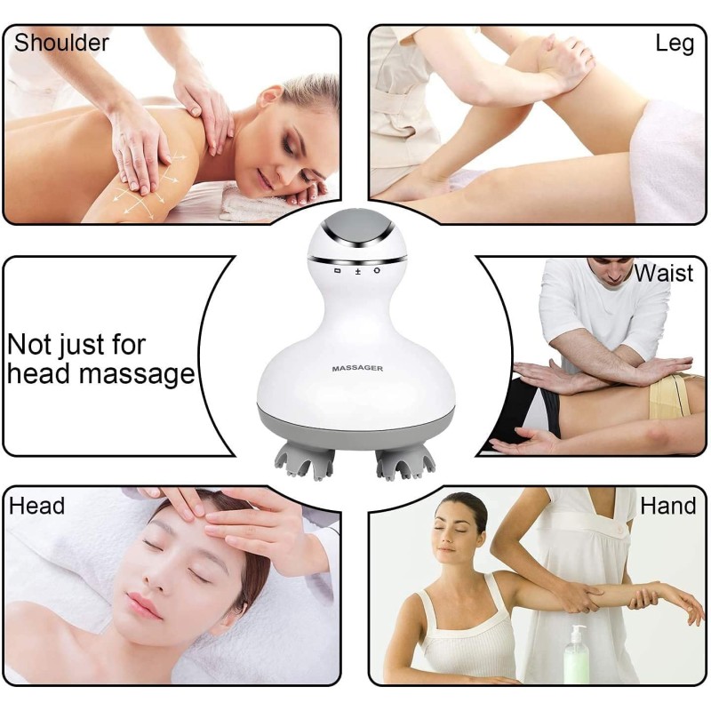 Massaggiatore cuoio capelluto testa