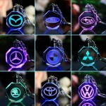 keychain with logo and LED light / LED logo keychain