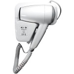 wall-mounted hair dryer