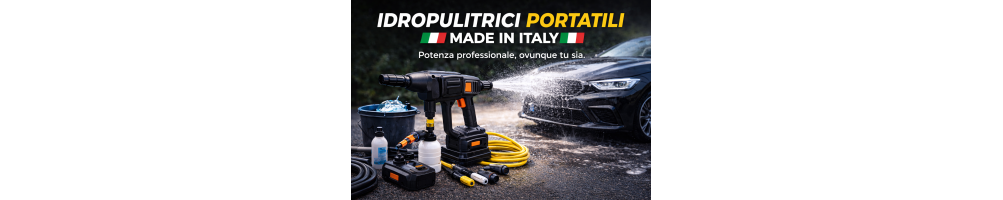 Idropulitrici Portatili Made in Italy