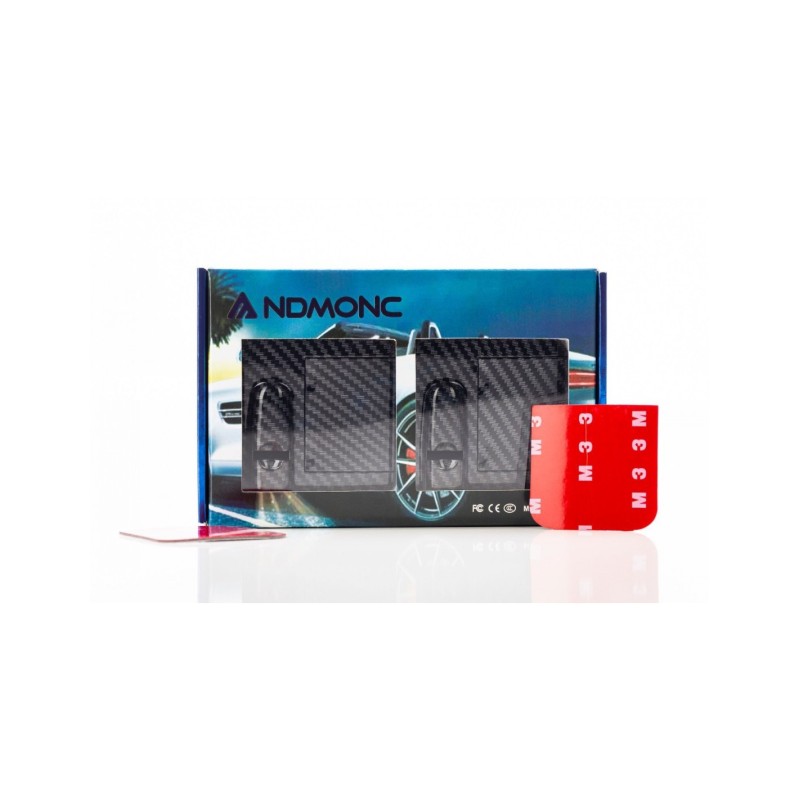 Volkswagen Taigo Carbon-Style Wireless Car Door Logo Projector Lights