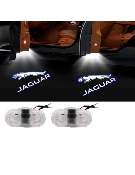 Jaguar Wired Car Door Logo Projector Lights