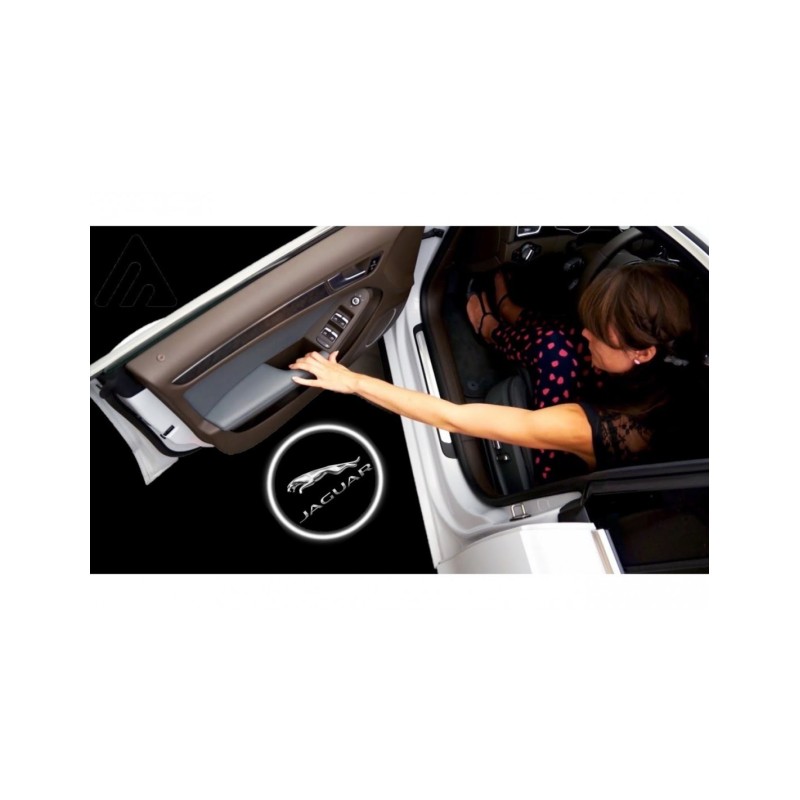 Jaguar Wired Car Door Logo Projector Lights