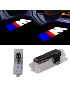 BMW M/// Wired Car Door Logo Projector Lights 2