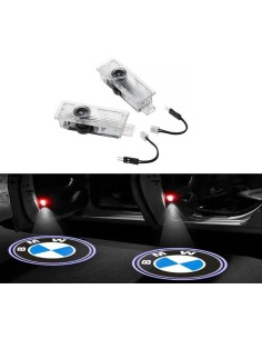 BMW Wired CANBUS Car Door Logo Projector Lights 2