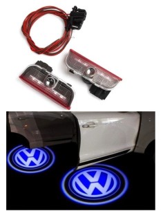 Volkswagen Wired CANBUS Car Door Logo Projector Lights 2