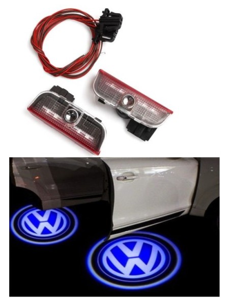 Volkswagen Wired CANBUS Car Door Logo Projector Lights