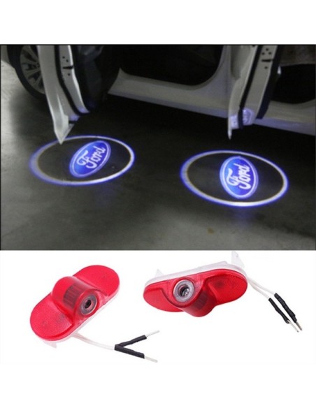 Ford Wired Car Door Logo Projector Lights