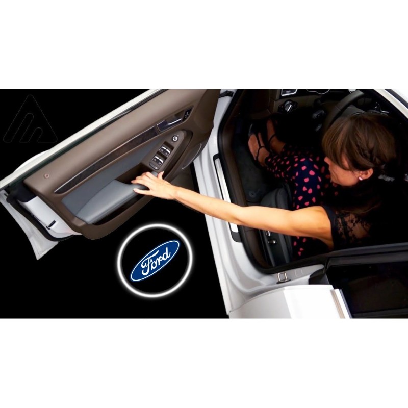Ford Wired Car Door Logo Projector Lights