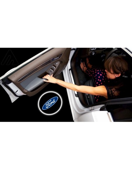 Ford Wired Car Door Logo Projector Lights
