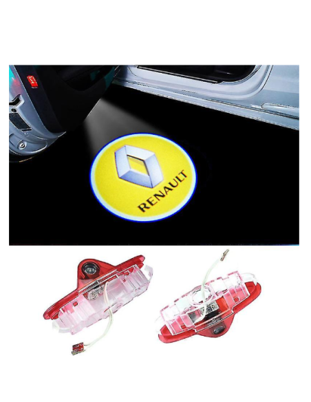 Renault Wired Car Door Logo Projector Lights