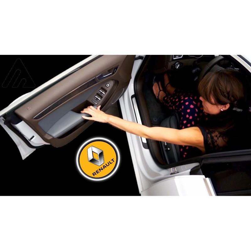 Renault Wired Car Door Logo Projector Lights