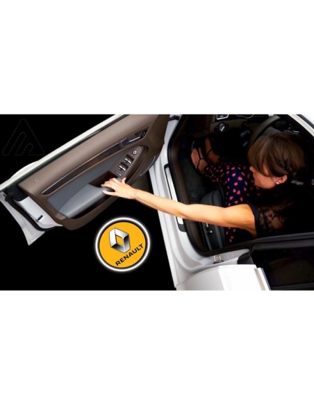 Renault Wired Car Door Logo Projector Lights