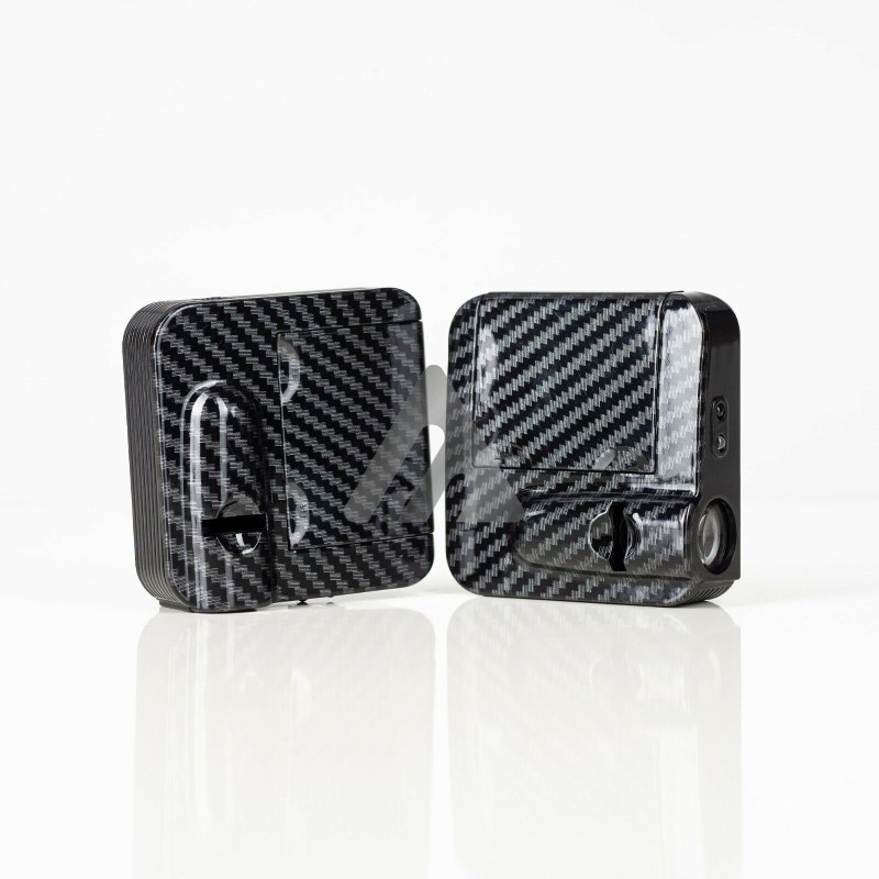 Abarth Black Scorpion Carbon-Style Wireless Car Door Projector Lights