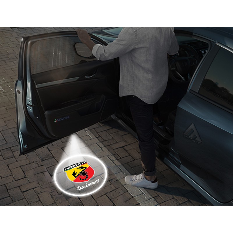 Abarth Turismo Wireless Car Door Logo Projector Lights