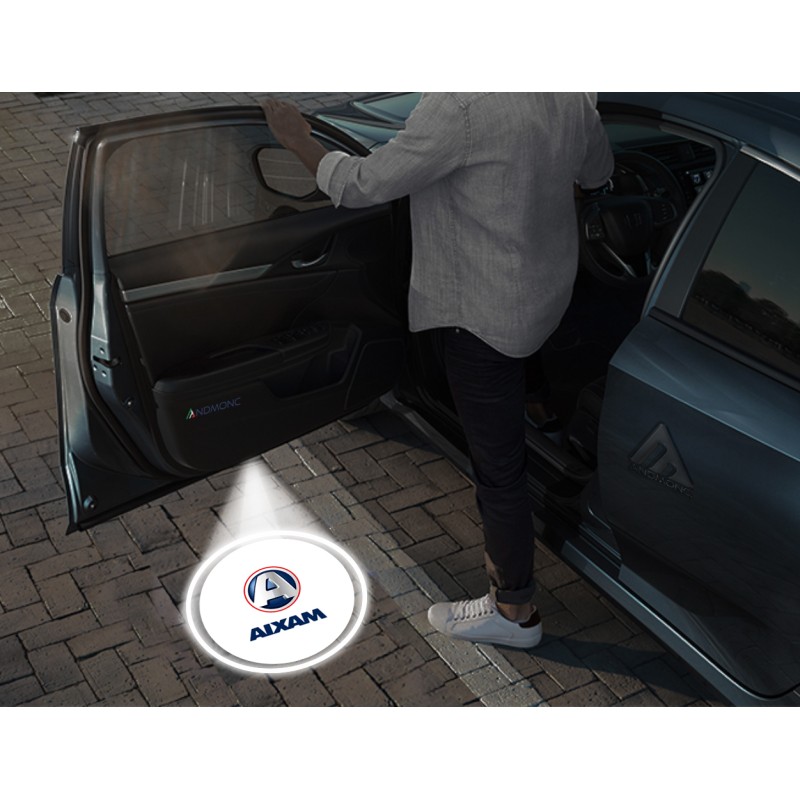 Aixam Wireless Car Door Logo Projector Lights