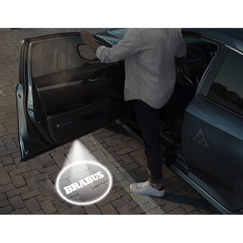 Brabus Wireless Car Door Logo Projector Lights