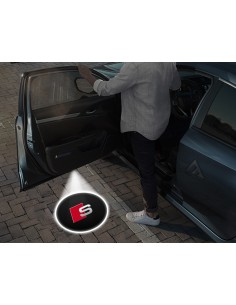 Audi S Wireless Car Door Logo Projector Lights