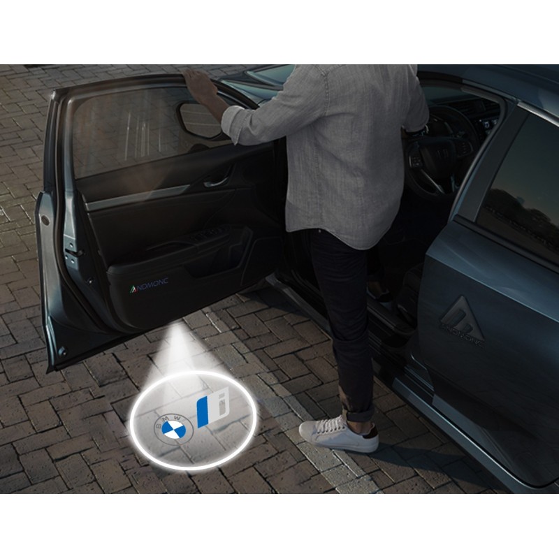 BMW i Wireless Car Door Logo Projector Lights