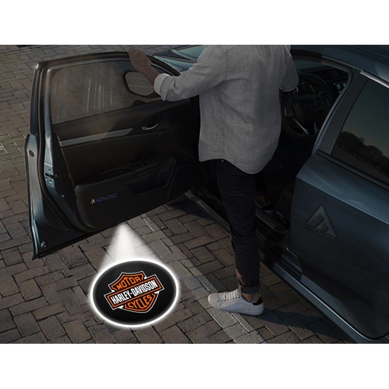 Harley Davidson Wireless Car Door Logo Projector Lights