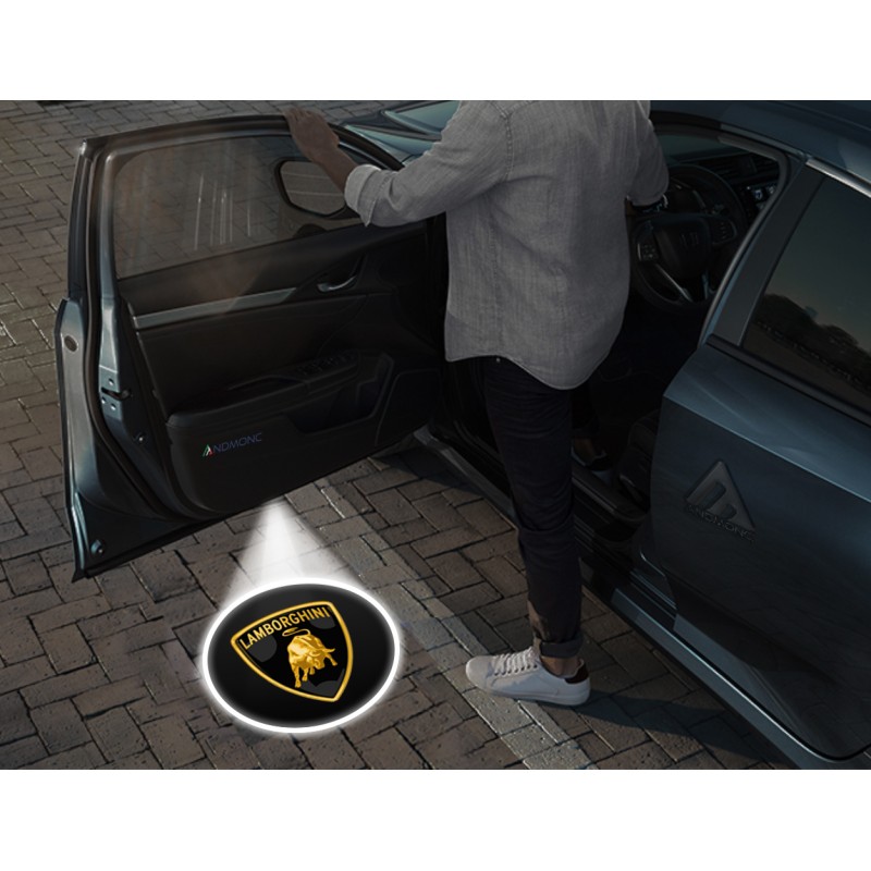 Lamborghini Wireless Car Door Logo Projector Lights
