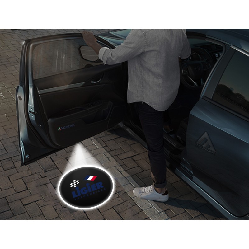 Ligier Wireless Car Door Logo Projector Lights