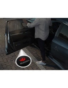 Mahindra Wireless Car Door Logo Projector Lights