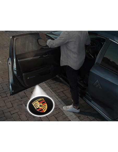 Porsche Wireless Car Door Logo Projector Lights