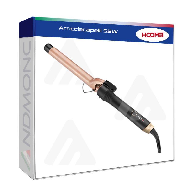 HM-7836P Hair Curler – 55 W, Red