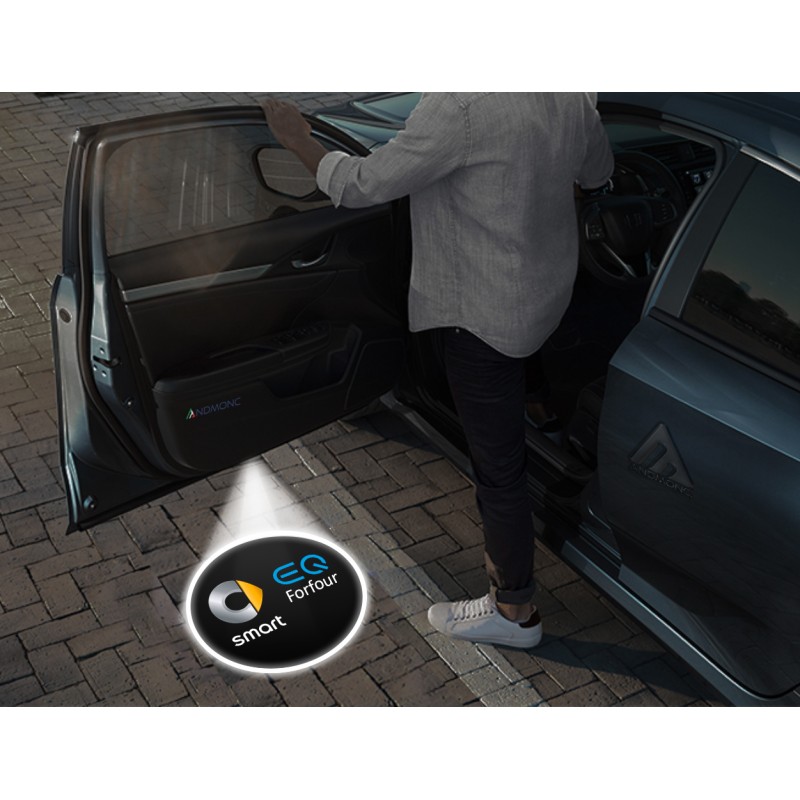 Smart EQ Forfour Wireless Car Door Logo Projector Lights