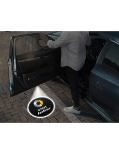 Smart Forfour Wireless Car Door Logo Projector Lights