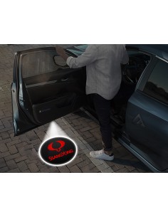 SsangYong Wireless Car Door Logo Projector Lights