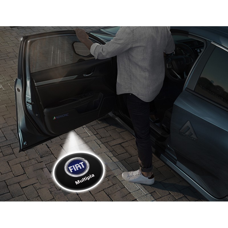 Fiat Multipla Wireless Car Door Logo Projector Lights