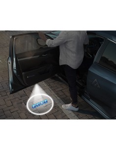 Fiat First Logo Wireless Car Door Projector Lights