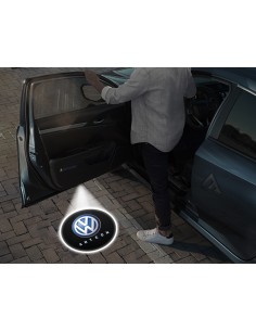 Volkswagen Arteon Carbon-Style Wireless Car Door Logo Projector Lights