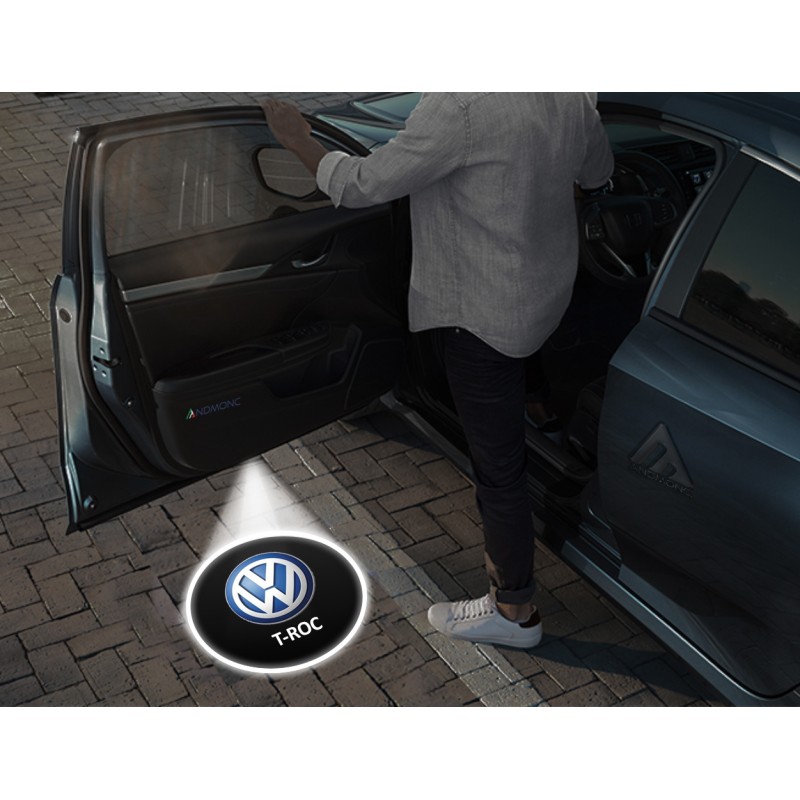 Volkswagen T-Roc Wireless Car Door Logo Projector Lights