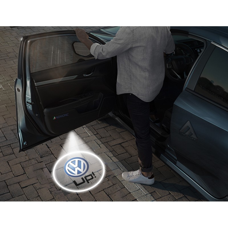 Volkswagen UP Wireless Car Door Logo Projector Lights
