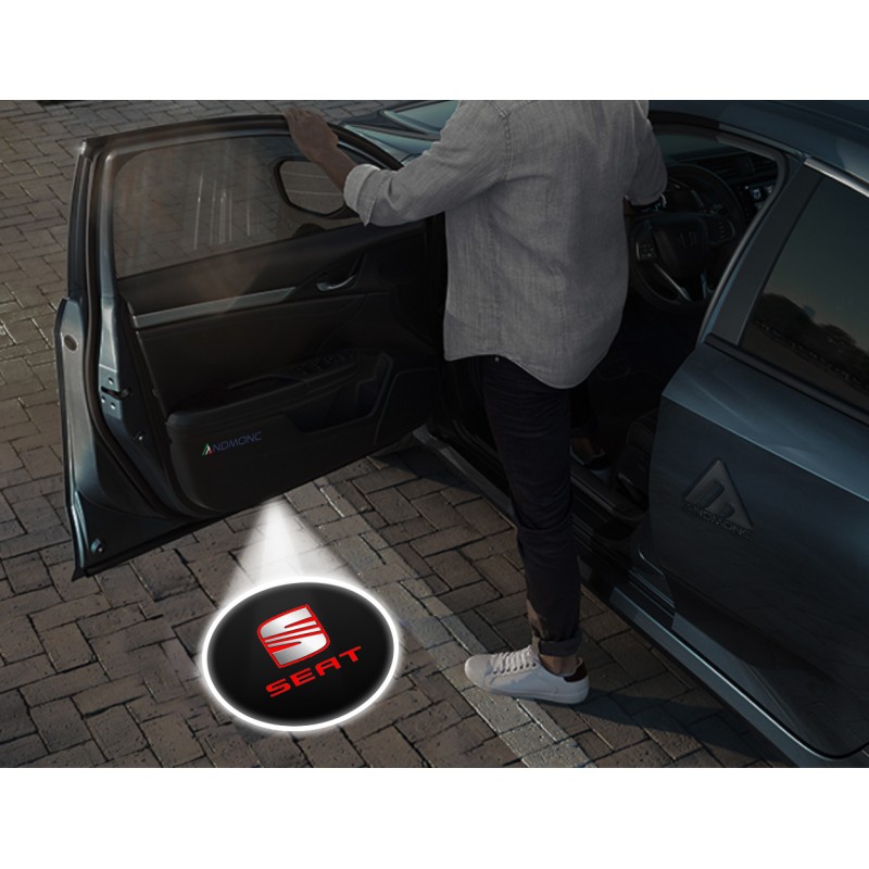 Seat Wireless Car Door Logo Projector Lights
