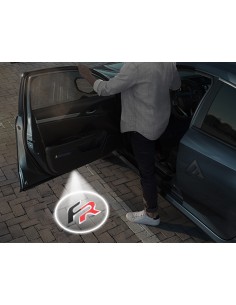 Seat FR Carbon-Style Wireless Car Door Logo Projector Lights