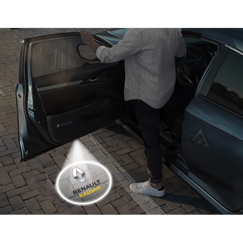 Renault Kadjar Wireless Car Door Logo Projector Lights