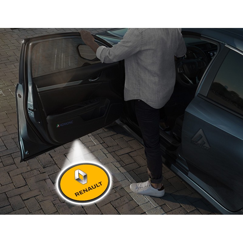 Renault Wireless Car Door Logo Projector Lights