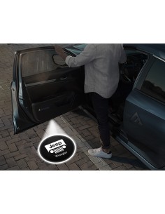 Jeep Wrangler Wireless Car Door Logo Projector Lights