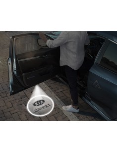 Kia Cee'd Wireless Car Door Logo Projector Lights